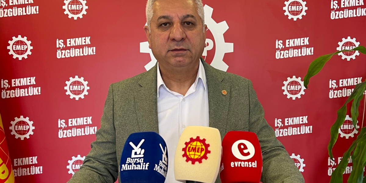 Emek Partisi Genel Başkanı Aslan: Mutlak butlan kararı mutlak sultan düzeninin kılıfıdır Emek Partisi Genel Başkanı Aslan: Mutlak butlan kararı mutlak sultan düzeninin kılıfıdır
