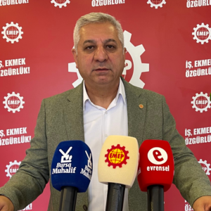 Emek Partisi Genel Başkanı Aslan: Mutlak butlan kararı mutlak sultan düzeninin kılıfıdır Emek Partisi Genel Başkanı Aslan: Mutlak butlan kararı mutlak sultan düzeninin kılıfıdır