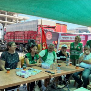 EMEP’ten 15-16 Haziran’ın yıldönümünde DIGEL direnişine ziyaret: ‘Birleşildiğinde kazanmak mümkün’