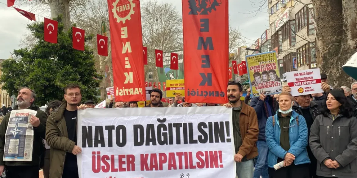 EMEP, NATO Zirvesi için alınan eylem yasağı kararını mahkemeye taşıdı EMEP, NATO Zirvesi için alınan eylem yasağı kararını mahkemeye taşıdı