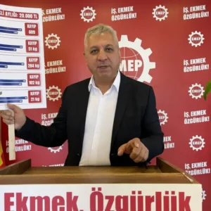 Emek Partisinden ek zam için birleşme çağrısı: ‘Saray’ın ‘işçiden al patrona ver’ düzenine karşı örgütlenelim’ Emek Partisinden ek zam için birleşme çağrısı: ‘Saray’ın ‘işçiden al patrona ver’ düzenine karşı örgütlenelim’