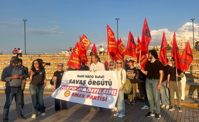 Batıkent’te NATO protestosu: ‘Sermayeyi kanla büyütme zirvesi’