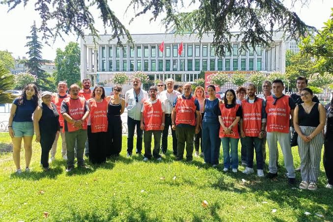 EMEP’ten Ağaç A.Ş. işçilerinin direnişine destek EMEP’ten Ağaç A.Ş. işçilerinin direnişine destek