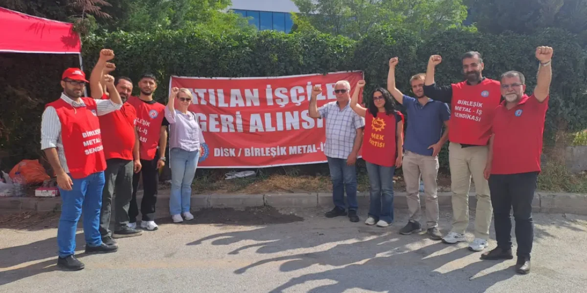 EMEP Ankara İl Örgütü’nden Panelsan direnişine dayanışma ziyareti EMEP Ankara İl Örgütü’nden Panelsan direnişine dayanışma ziyareti
