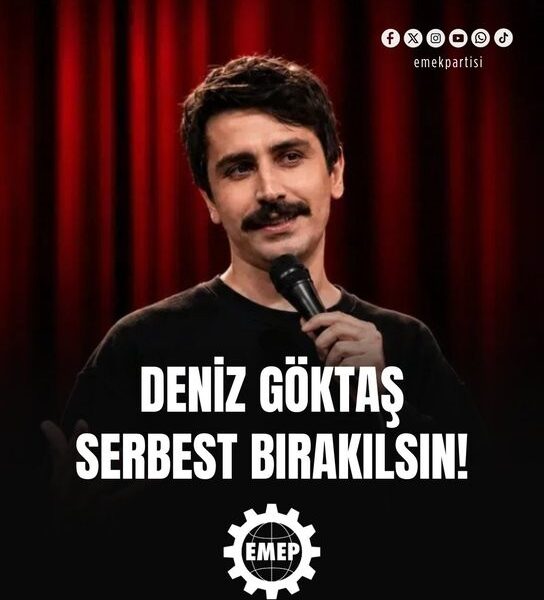 Deniz Göktaş serbest bırakılsın! Deniz Göktaş serbest bırakılsın!