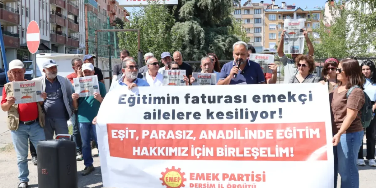 EMEP Dersim İl Örgütü: Okullar açıldı, eğitimin yükü emekçi ailelerin sırtında EMEP Dersim İl Örgütü: Okullar açıldı, eğitimin yükü emekçi ailelerin sırtında