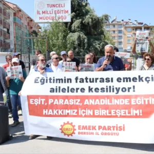 EMEP Dersim İl Örgütü: Okullar açıldı, eğitimin yükü emekçi ailelerin sırtında EMEP Dersim İl Örgütü: Okullar açıldı, eğitimin yükü emekçi ailelerin sırtında
