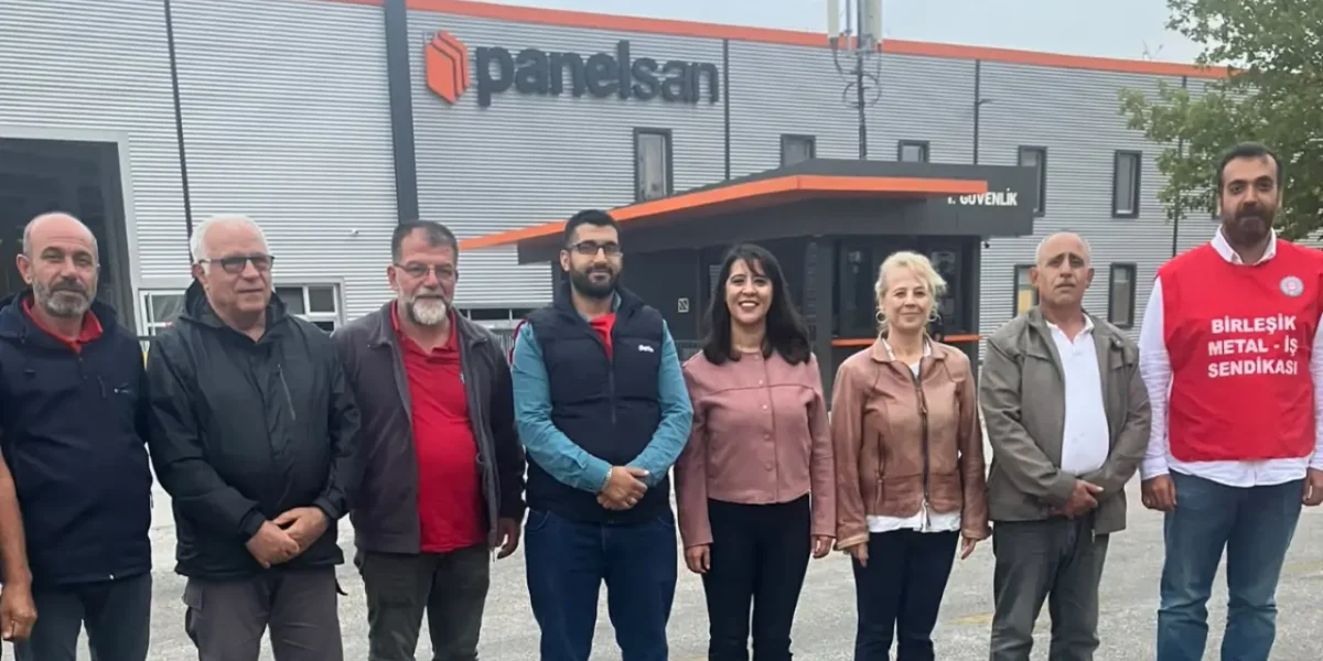 Karaca Panelsan’da direnen işçileri ziyaret etti: ‘Panelsan işçilerinin yanındayız’