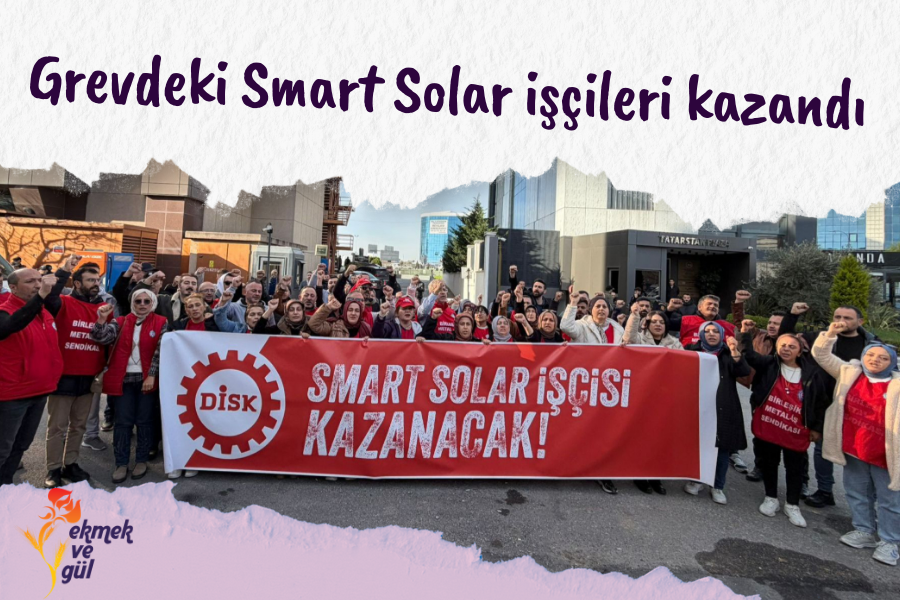 Aliağa’da Smart Solar işçileri kazandı | ‘EMEP’li İskender Bayhan: ‘İşçilerin kazanımı patronun suçlarını ortadan kaldırmaz’
