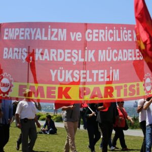 Saray oligarşisine karşı demokratik, laik bir işçi cumhuriyeti için mücadeleye! Saray oligarşisine karşı demokratik, laik bir işçi cumhuriyeti için mücadeleye!