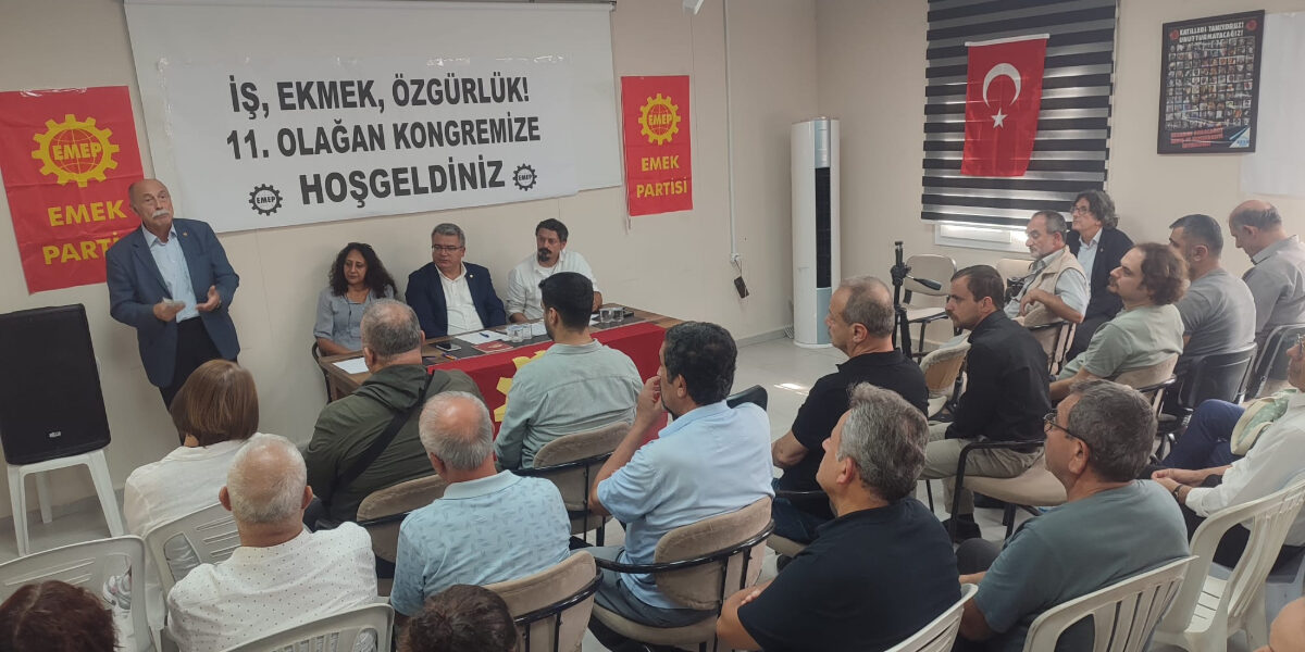 EMEP Hatay kongresinde birleşik mücadele çağrısı: ‘Kendi gücümüze güveneceğiz’ EMEP Hatay kongresinde birleşik mücadele çağrısı: ‘Kendi gücümüze güveneceğiz’